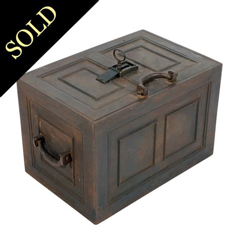 antique strong box boxes